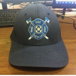 Fire Rescue IPS Baseball Trucker Flexfit Cap Large-XL